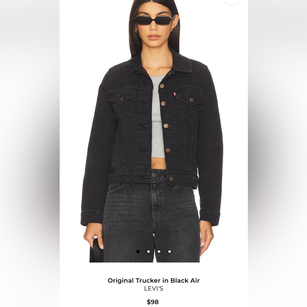 Levi's Women's black Denim Jacket